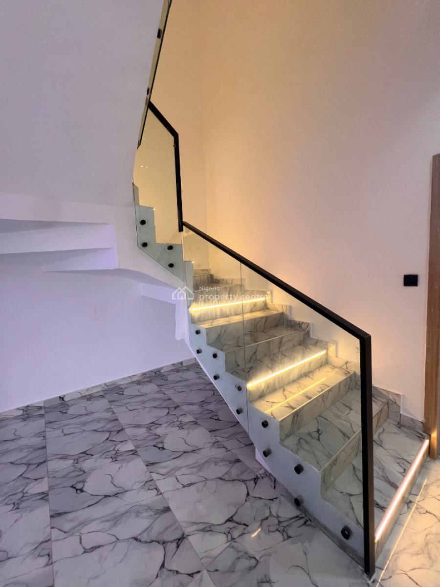Contemporary 4 Bedroom Semi-detached Duplex with Boys Quarters, Contemporary Modern Architecture,detailed Tasteful Finish, Ajah, Lagos, Terraced Duplex for Sale