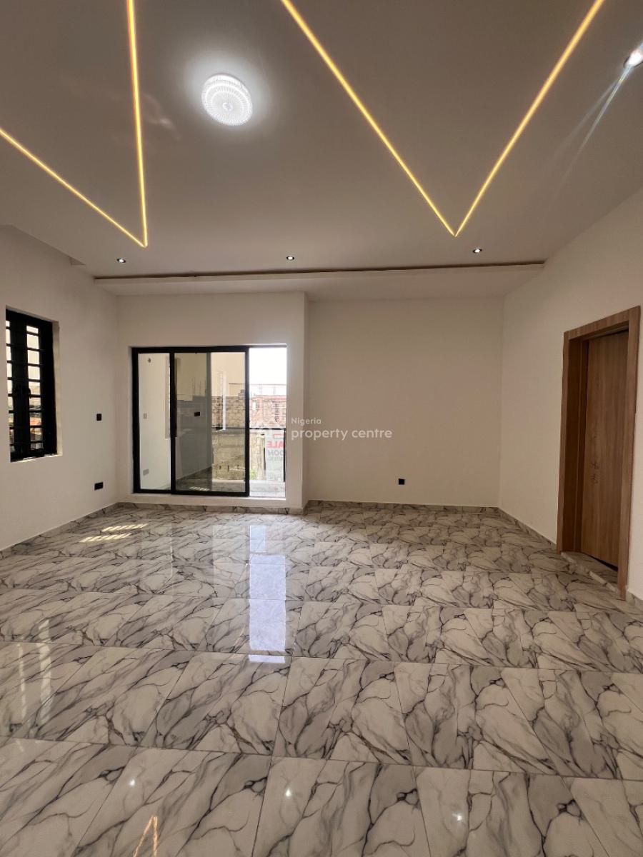 Contemporary 4 Bedroom Semi-detached Duplex with Boys Quarters, Contemporary Modern Architecture,detailed Tasteful Finish, Ajah, Lagos, Terraced Duplex for Sale