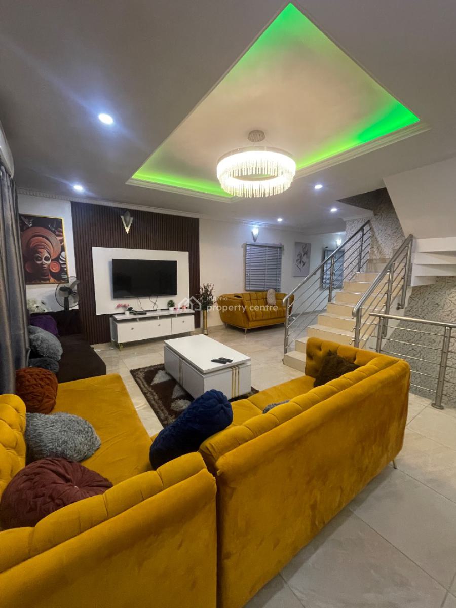 Fully Furnished 3bedroom Terrace Duplex Home Plus Mini Flat, Ikate, Lekki, Lagos, Terraced Duplex for Sale