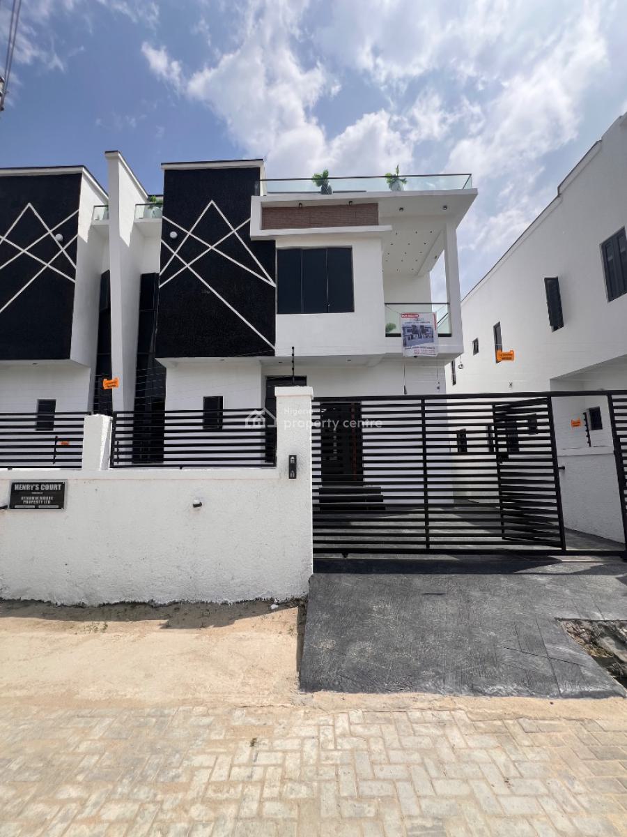 Beautifully Designed Home with Bq in a Secured Neighborhood, Beautifully Designed Home with Bq in a Secured Neighborhood, Ajah, Lagos, Semi-detached Duplex for Sale