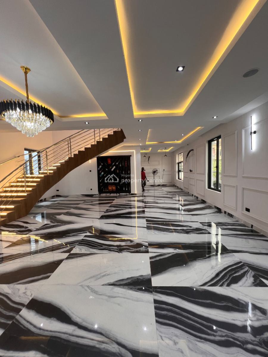 Spacious and Modern 5-bedroom Detached Duplex with Premium Features, Exquisitely Luxurious Detached Home with Masterpiece Architecture, Ajah, Lagos, Detached Duplex for Sale