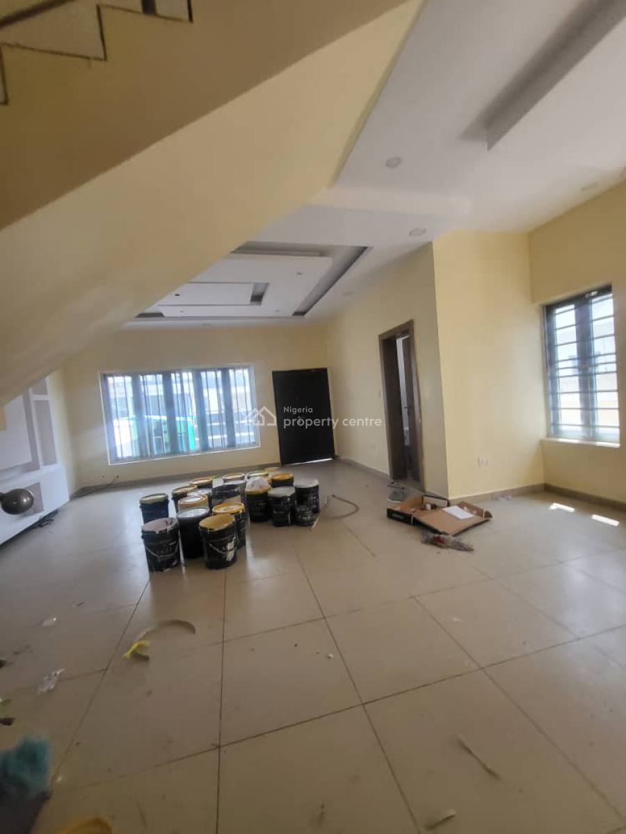 Luxury and Spacious 4 Bed Semi Detached Duplex with Bq in a Good Esate, Chevron Area, Lekki, Lagos, Semi-detached Duplex for Rent