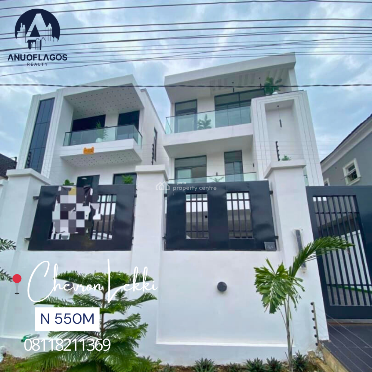 a Well Crafted 5 Bedroom Fully Detached Duplex - Bq, Lekki, Lagos, Detached Duplex for Sale