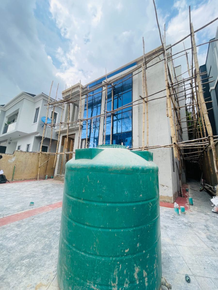 Magnificently Built 5 Bedroom Fully Detached Duplex Plus Bq, Terrace, Stunningly Designed Home with Bq and Terrace in a Secured Estate, Gra Phase 2, Magodo, Lagos, Detached Duplex for Sale