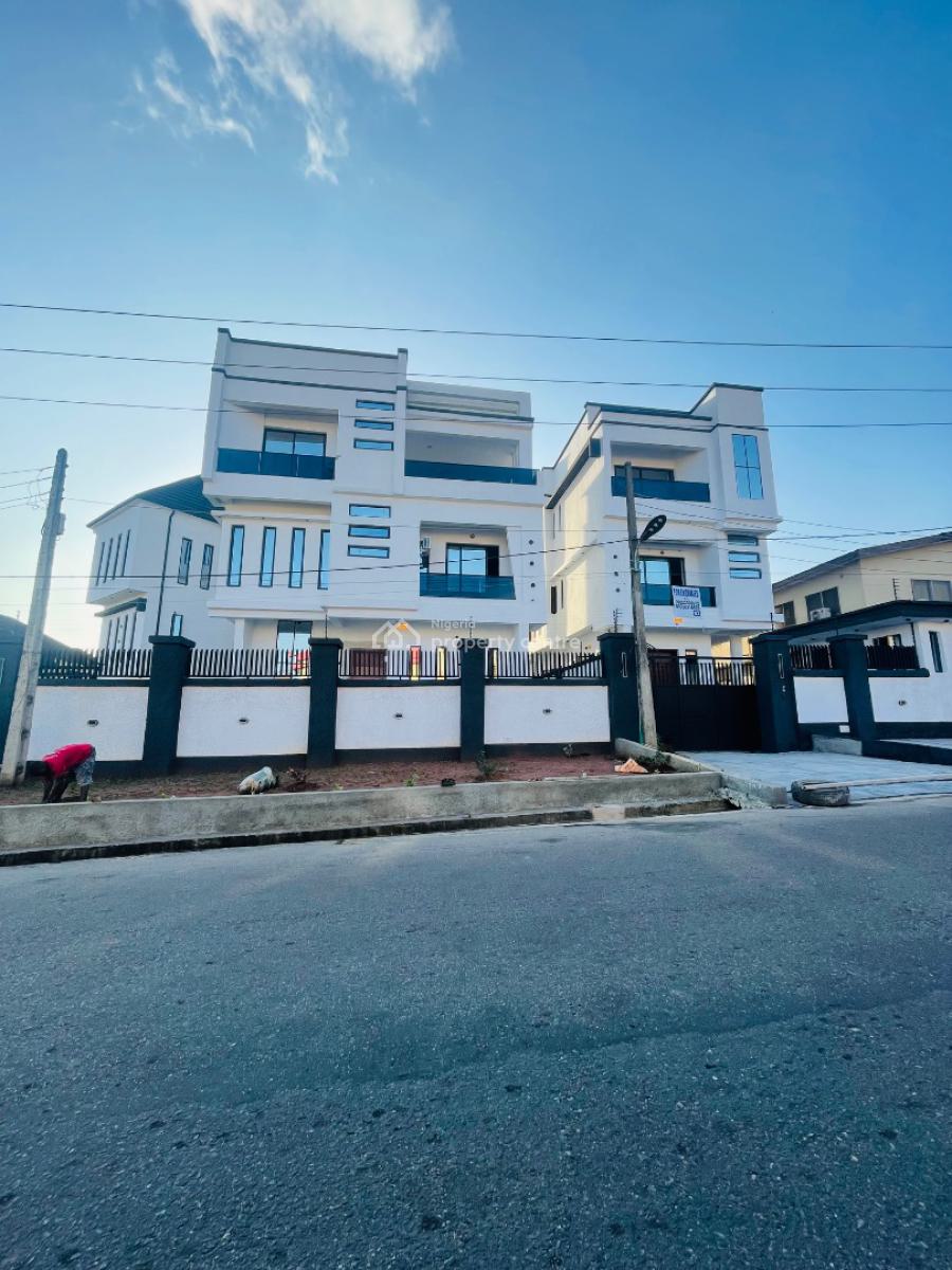 Screaming Luxury 6 Bedroom Fully Detached Duplex Plus Bq, Smart Automated Home with Bq and Terrace in a Secured Estate, Gra Phase 2, Magodo, Lagos, Detached Duplex for Sale
