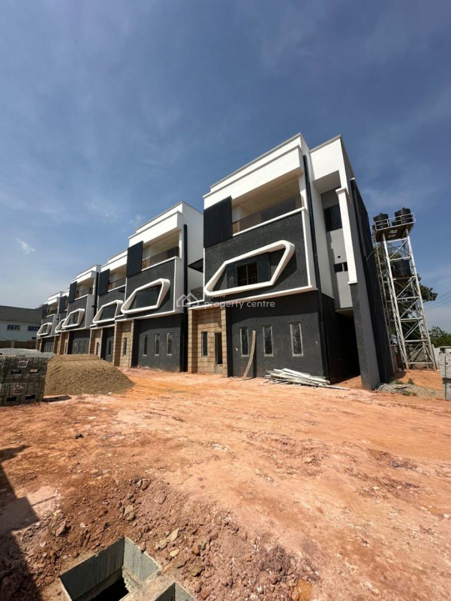 Newly Built 4 Bedroom Terrace Duplex with Bq, Kaura, Abuja, Terraced Duplex for Sale