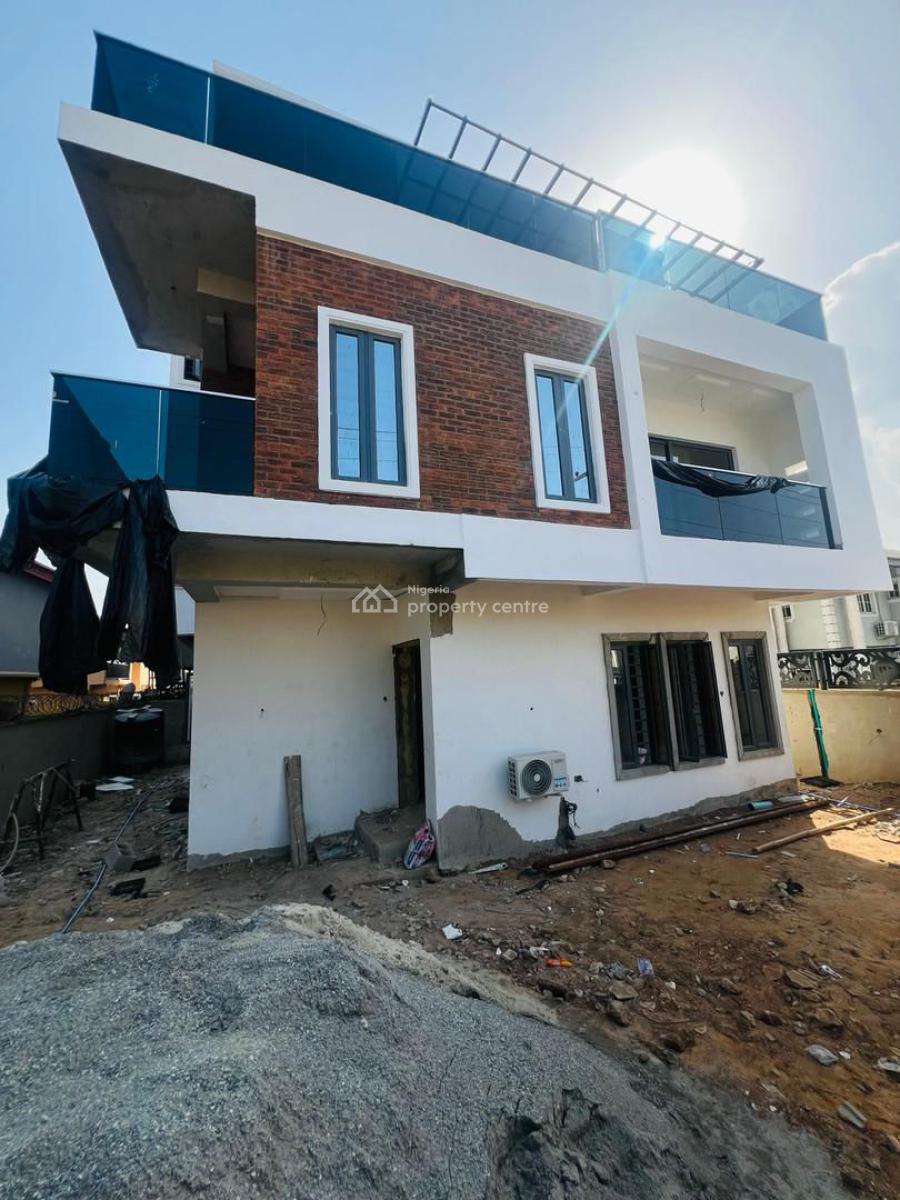 Magnificient 5 Bedroom Fully Detached Duplex Plus Pool,bq & Terrace, Gra Phase 1, Magodo, Lagos, Detached Duplex for Sale