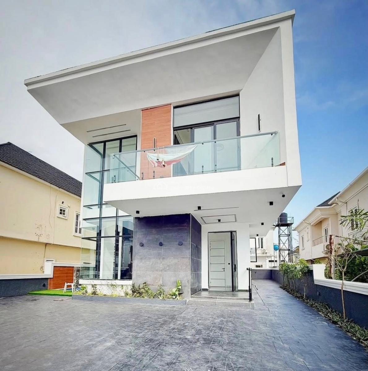 Brand New 5 Bedroom Detached Duplex with Swimming Pool,cinema and Bq, Ikota, Lekki, Lagos, Detached Duplex for Sale