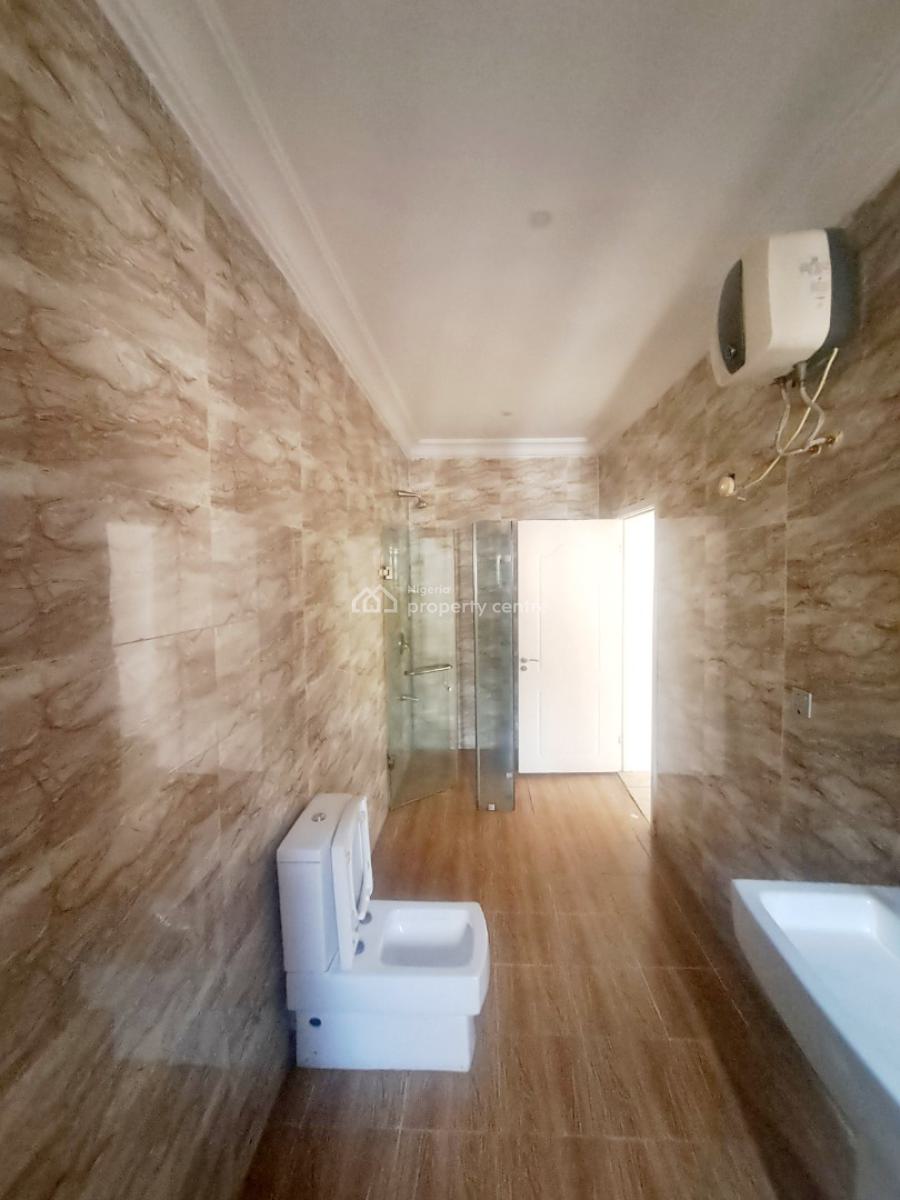 Well Built Serviced 4 Bedroom Terrace with Pool and Bq, Chevron, Lekki, Lagos, Terraced Duplex for Rent