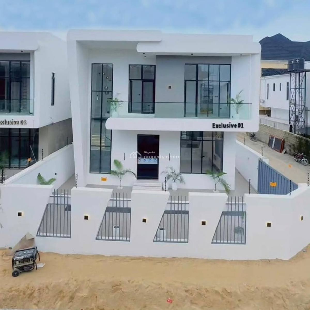 Beautifully Finished Luxury 4 Bedroom Detached Duplex with Bq, Lekki Palm City Estate, Ajah, Lagos, Detached Duplex for Sale