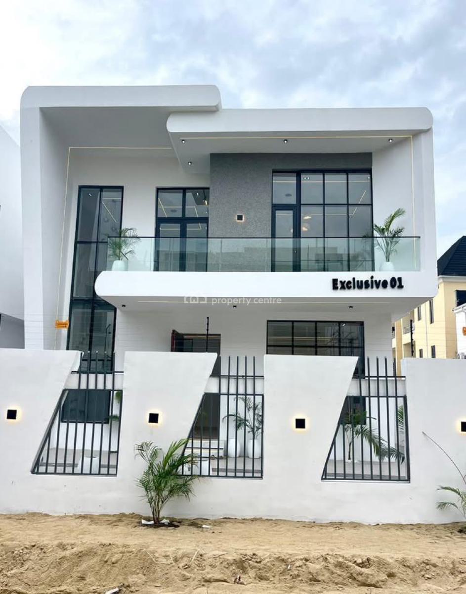 Beautifully Finished Luxury 4 Bedroom Detached Duplex with Bq, Lekki Palm City Estate, Ajah, Lagos, Detached Duplex for Sale