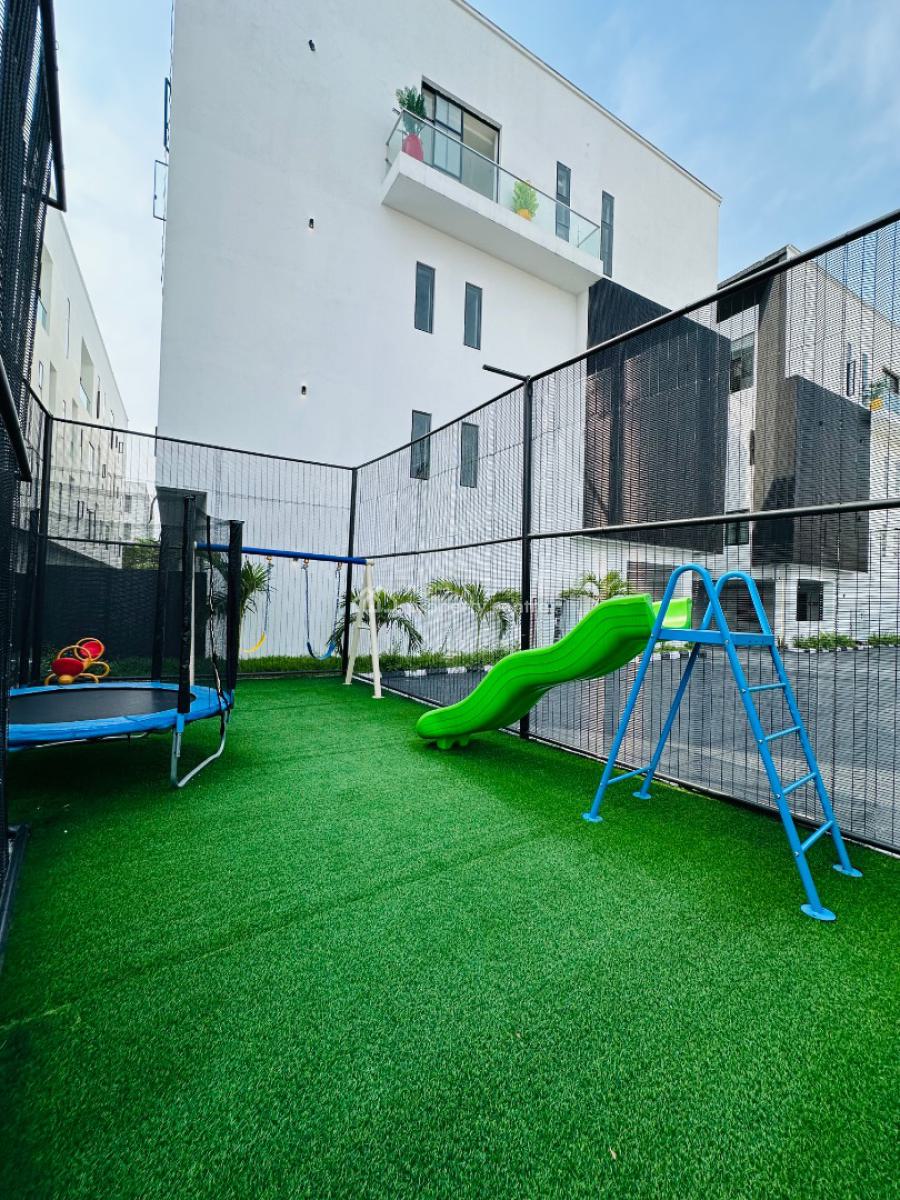 Beautifully 4 Bedroom Terrace Duplex with Bq, Pool & Gym, Ikate, Lekki, Lagos, Terraced Duplex for Sale