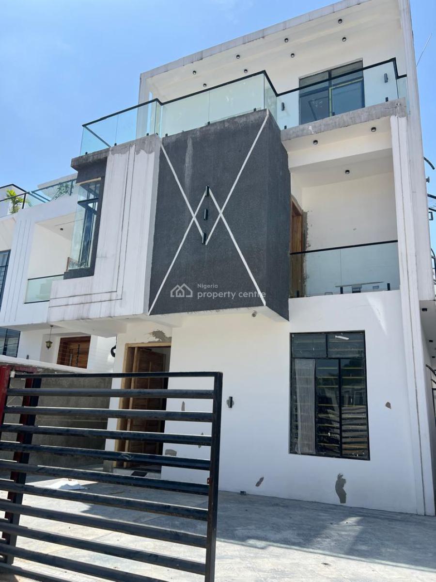 4 Bedroom Semi-detached Duplex with Bq, Lekki, Lagos, House for Sale