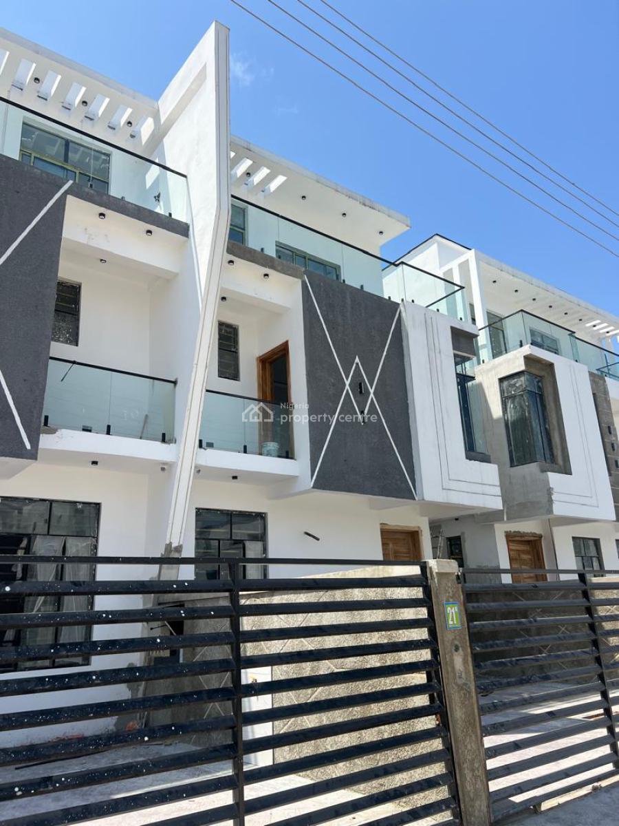 4 Bedroom Semi-detached Duplex with Bq, Lekki, Lagos, House for Sale