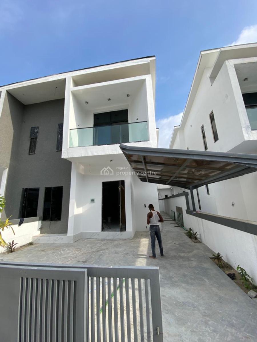 2 Units of Brand New 4 Bedroom Semi Detached Duplex, Orchid Road, Lekki, Lagos, Semi-detached Duplex for Rent