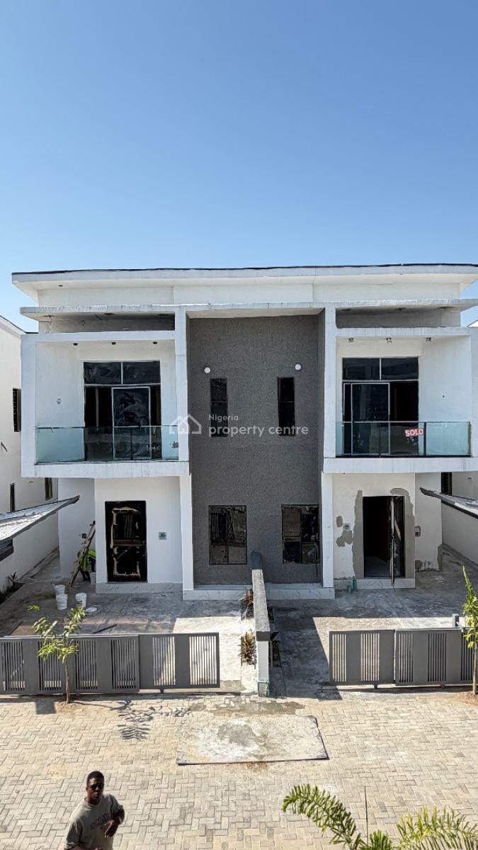 4 Bedroom Semi Detached Duplex, 2nd Toll Gate, Lekki, Lagos, Semi-detached Duplex for Sale