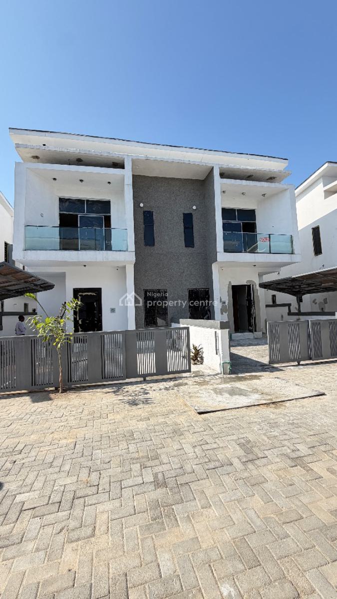 4 Bedroom Semi Detached Duplex, 2nd Toll Gate, Lekki, Lagos, Semi-detached Duplex for Sale