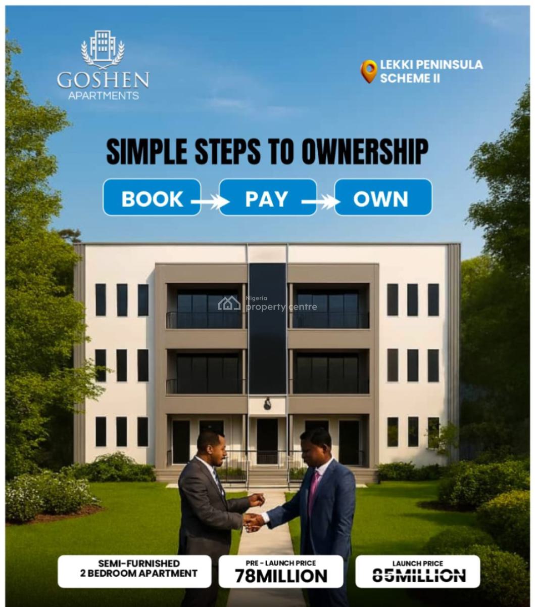 Luxury 2 Bedroom Apartment, Lekki Peninsula, Lekki, Lagos, Flat / Apartment for Sale