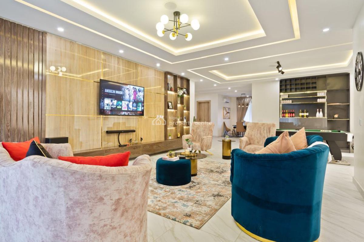 Beautiful Furnished 3 Bedroom Apartment with Pool, Oniru, Victoria Island (vi), Lagos, Flat / Apartment Short Let