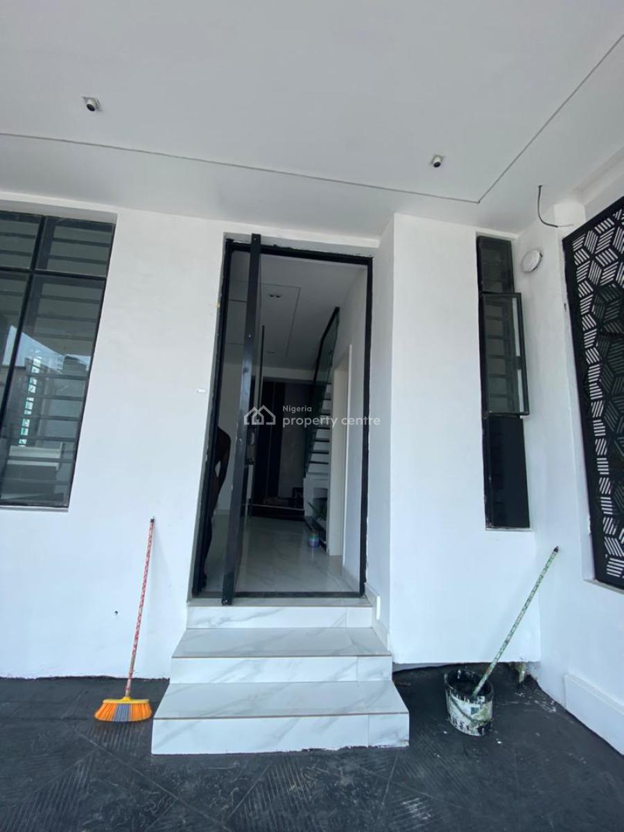 Newly Built 4 Bedroom Terrace Duplex in a Secured Estate, Ikate, Lekki, Lagos, Terraced Duplex for Rent