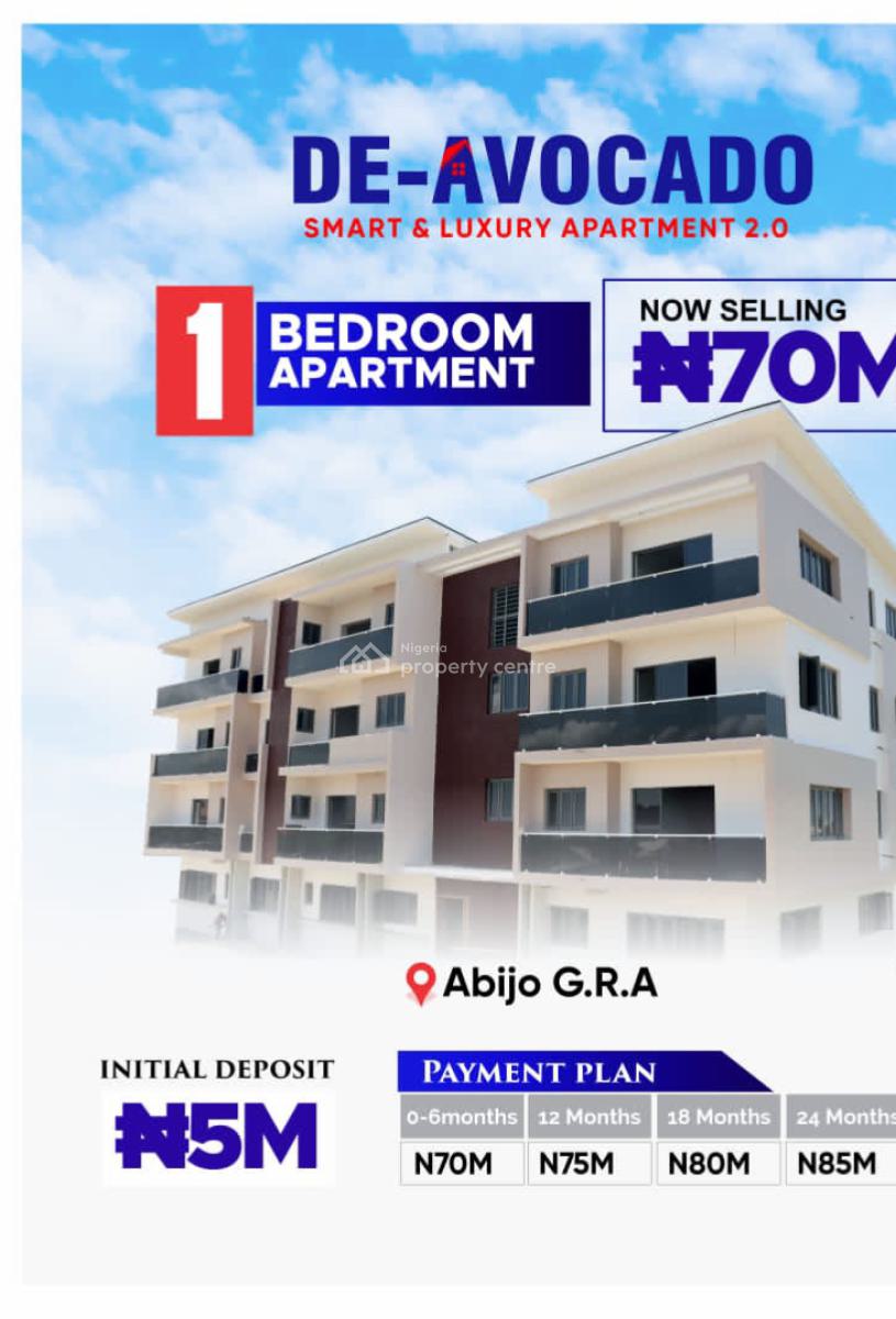 2 Bedroom Luxury Apartment, Abijo Gra Sangotedo Ajah, Sangotedo, Ajah, Lagos, Flat / Apartment for Sale