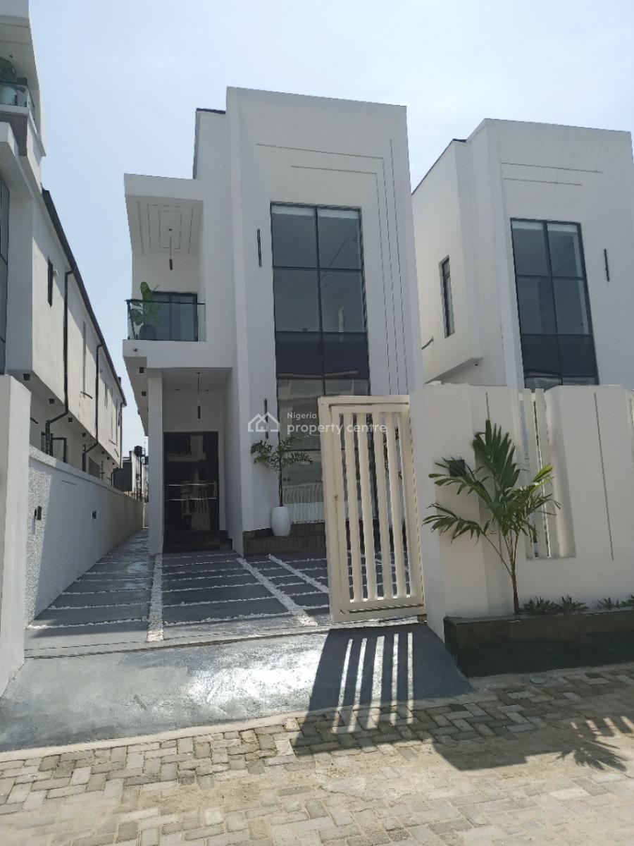 Newly Built 4 Bedroom Semi Detached Duplex with Bq, Ajah, Lagos, Detached Duplex for Sale