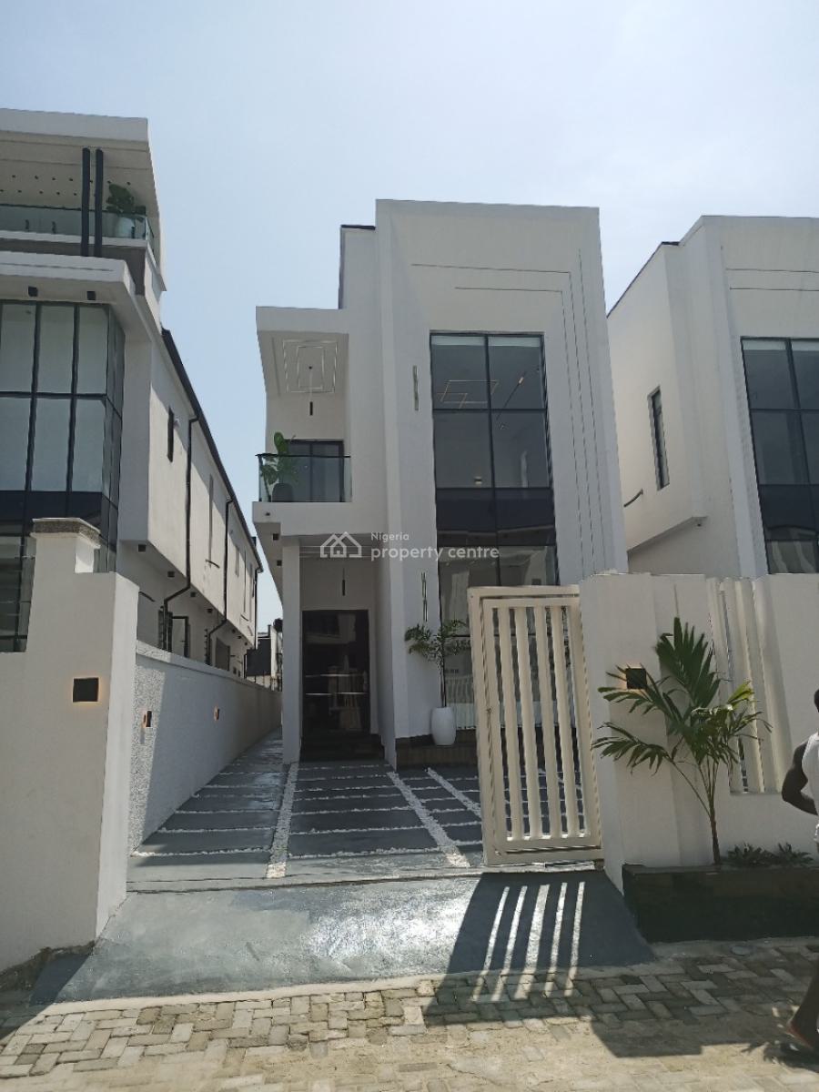 Newly Built 4 Bedroom Semi Detached Duplex with Bq, Ajah, Lagos, Detached Duplex for Sale