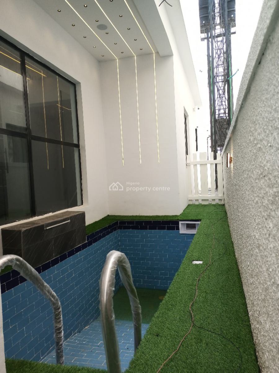 Newly Built 4 Bedroom Semi Detached Duplex with Bq, Ajah, Lagos, Detached Duplex for Sale