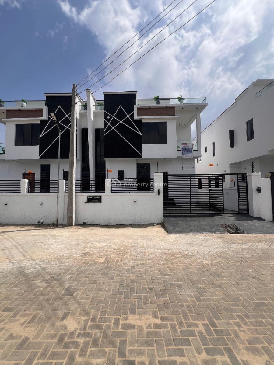 4 Bedroom Semi-detached Duplex with a Bq, Ajah, Lagos, Semi-detached Duplex for Sale