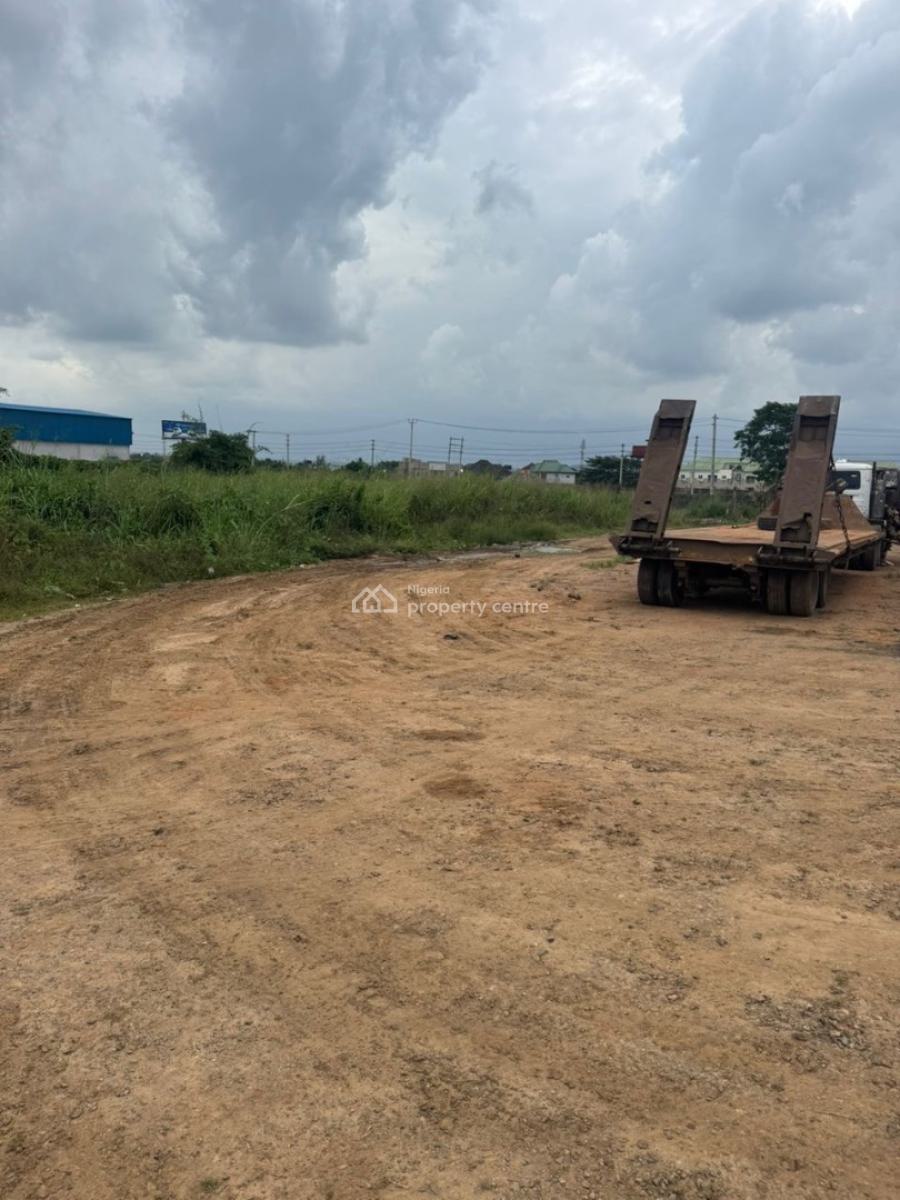 Fenced 4 Acres of Land, Lagos - Ibadan Expressway., Km 46, Ogun, Mixed-use Land for Sale