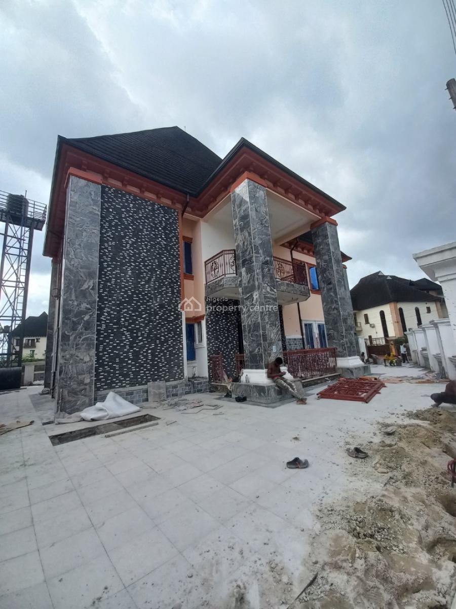 Newly Built 7 Bedroom Duplex with Bq, Naf Harmony Estate, Eliozu, Port Harcourt, Rivers, Semi-detached Duplex for Sale