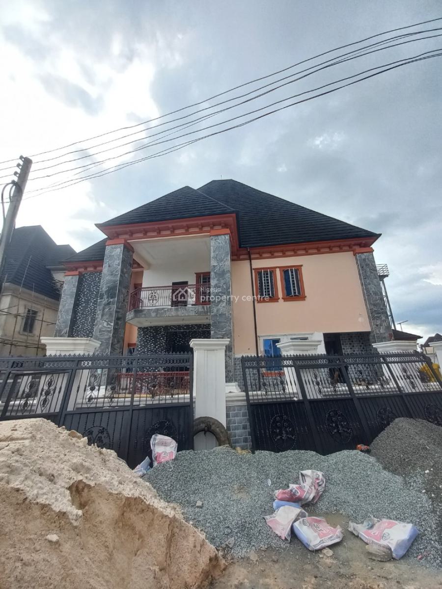 Newly Built 7 Bedroom Duplex with Bq, Naf Harmony Estate, Eliozu, Port Harcourt, Rivers, Semi-detached Duplex for Sale