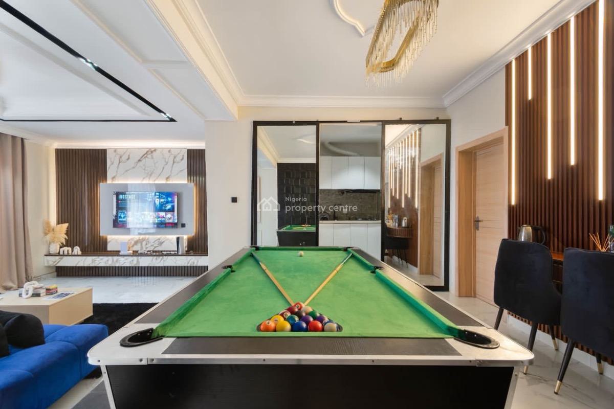 Caviar   *a Spacious Luxury 1 Bedroom with Ps5, Balcony & Snooker Bo, Admiralty Way, Lekki Phase 1, Lekki, Lagos, Detached Duplex Short Let