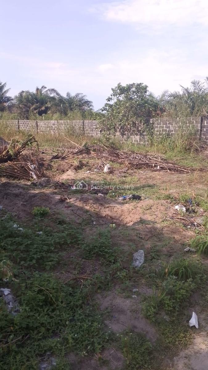 One Plot of Land 100% Dry, Partially Fenced, Ologo Estate Ogogoro Ogunfayo, Ibeju Lekki, Lagos, Residential Land for Sale