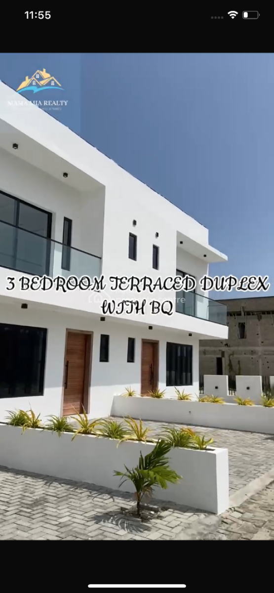 Lovely 3 Bedroom Terrace Duplex with Bq, Urban Prime 2, Off Ogombo Road, Ajah, Lagos, Terraced Duplex for Sale