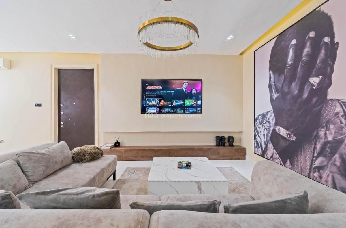 Luxury 3 Bedrooms Apartments with Pool, Front-view, & Gym, Onikoyi Estate, Banana Island, Ikoyi, Lagos, Flat / Apartment Short Let