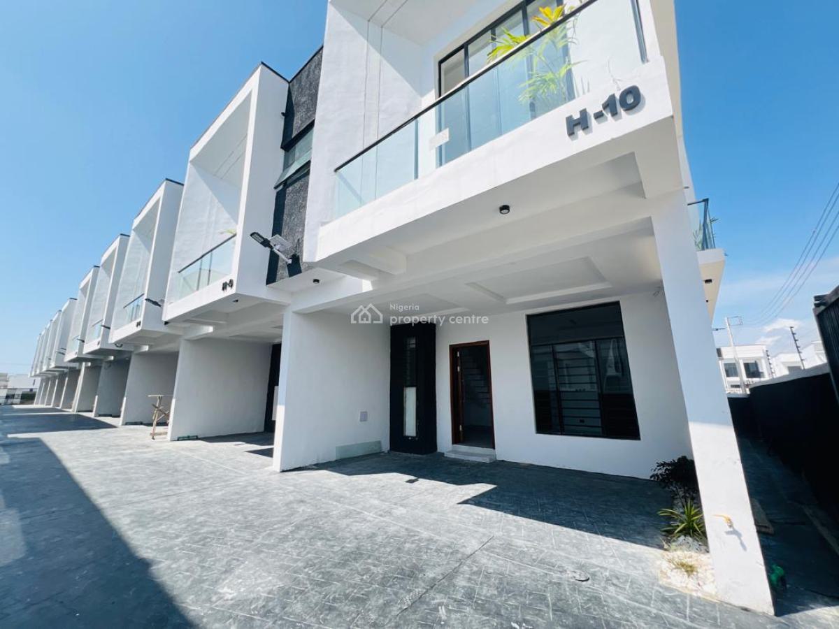 Stunning 3 Bedroom Terrace Duplex in a Serviced Estate, Ikota, Lekki, Lagos, Terraced Duplex for Sale
