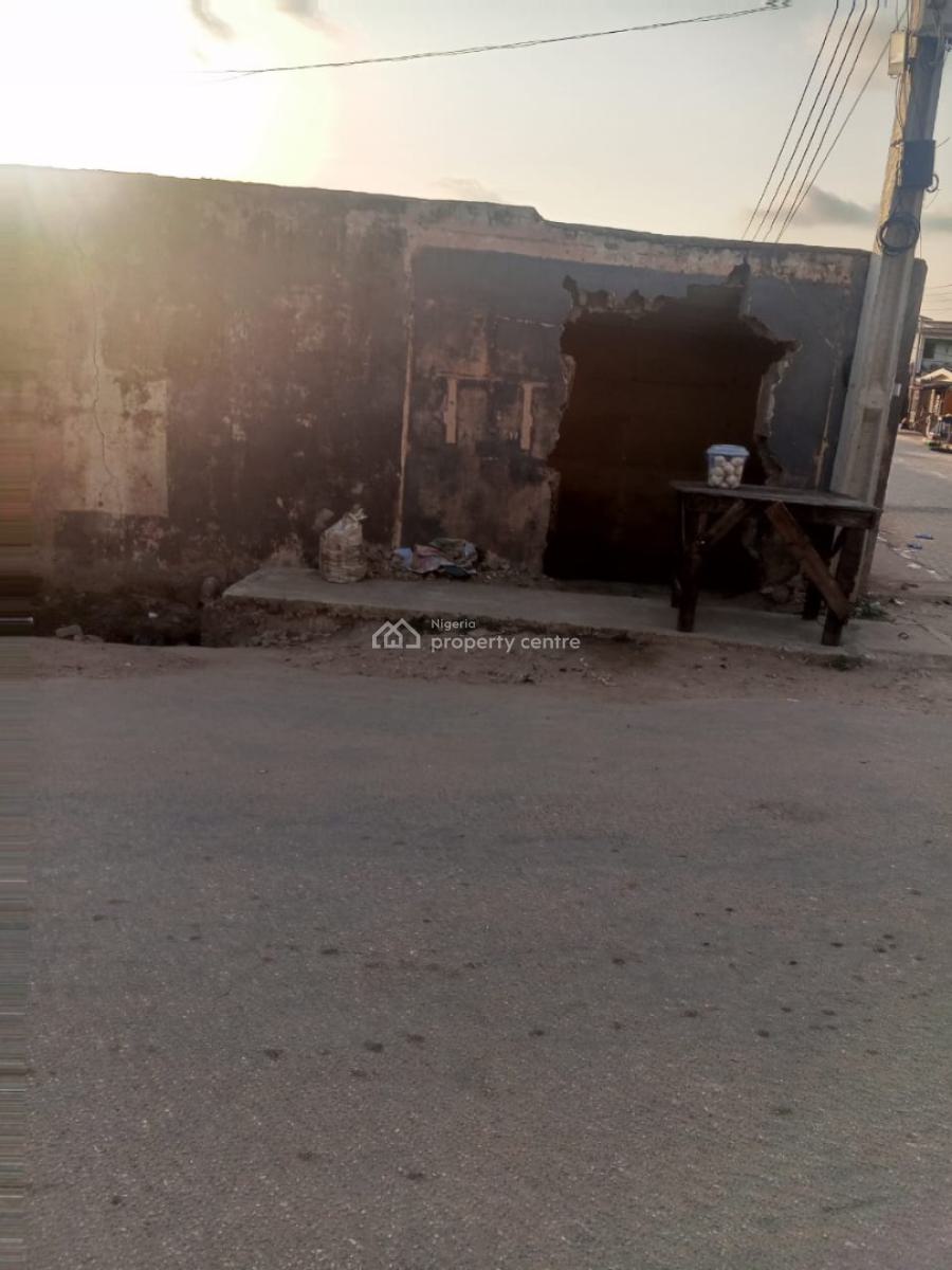 a Mixed Use Full Plot of Land in a Good Location, Akowonjo Roundabout, Alimosho, Lagos, Mixed-use Land for Sale