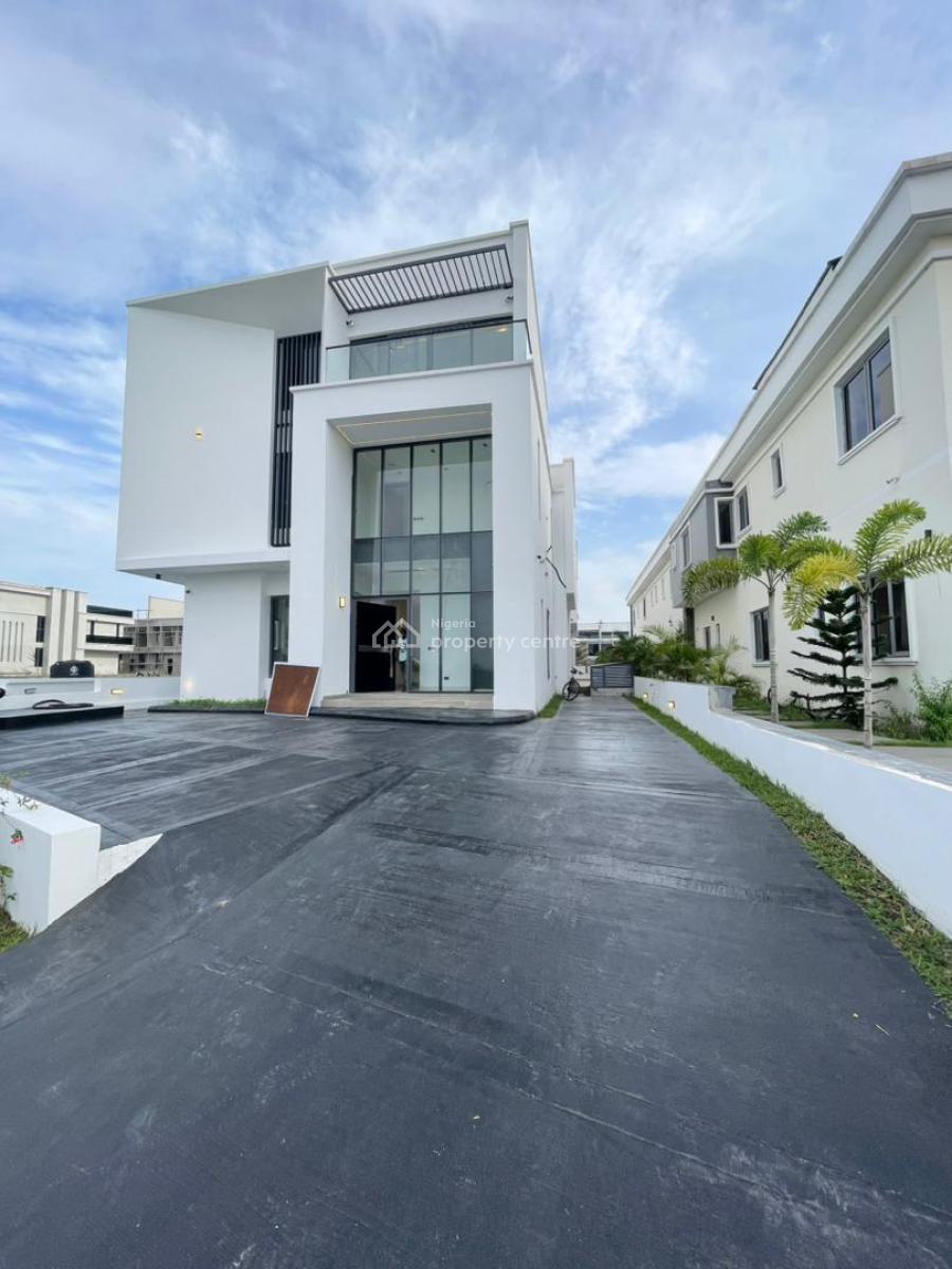 Exquisite 5 Bedroom Semi Detached Duplex  with Cinema., Cowrie Creek, Ikate, Lekki, Lagos, Semi-detached Duplex for Sale