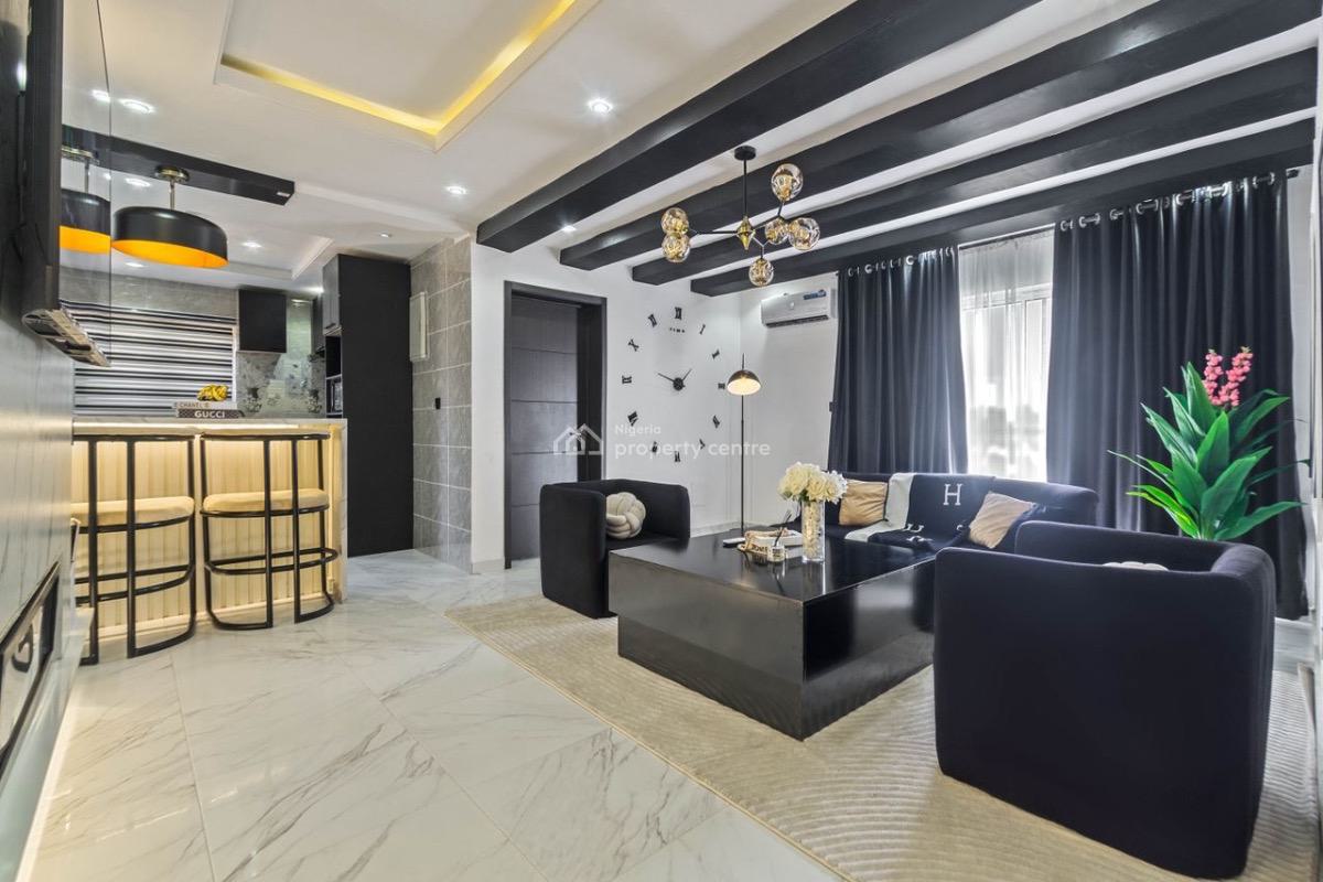 Noir & Blanc   *a Spacious Luxury 1 Bedroom with Ps5, 2 Balconies &, Freedom Way, Lekki Phase 1, Lekki, Lagos, Detached Duplex Short Let