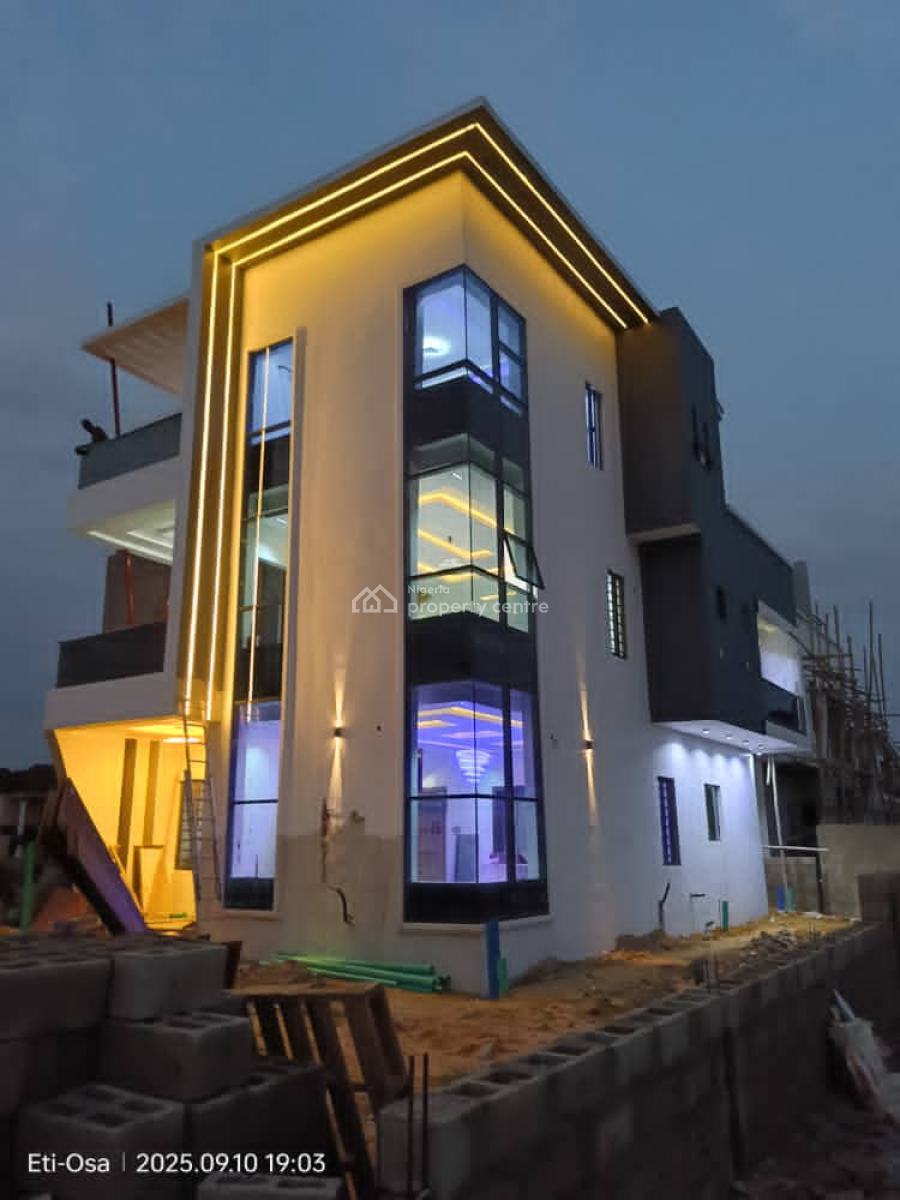 Super Luxury 5 Bedroom Fully Detached Duplex with Swimming Pool, Sangotedo Lekki Ajah Lagos Nigeria, Ajah, Lagos, Detached Duplex for Sale