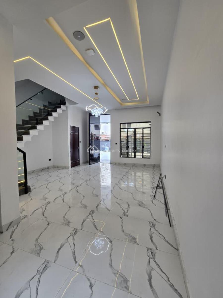 Well Built 4 Bedroom Terrace with Bq ., Osapa, Lekki, Lagos, Terraced Duplex for Sale