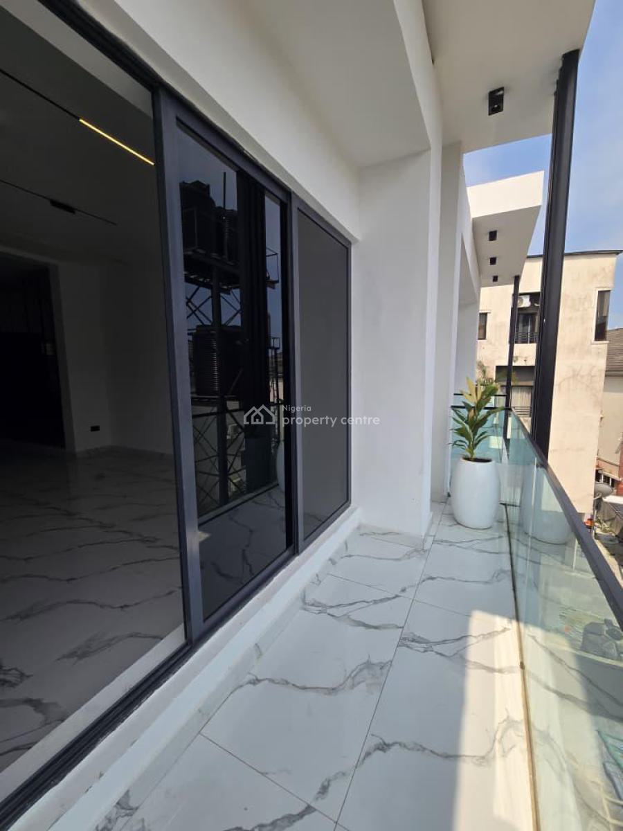Well Built 4 Bedroom Terrace with Bq ., Osapa, Lekki, Lagos, Terraced Duplex for Sale