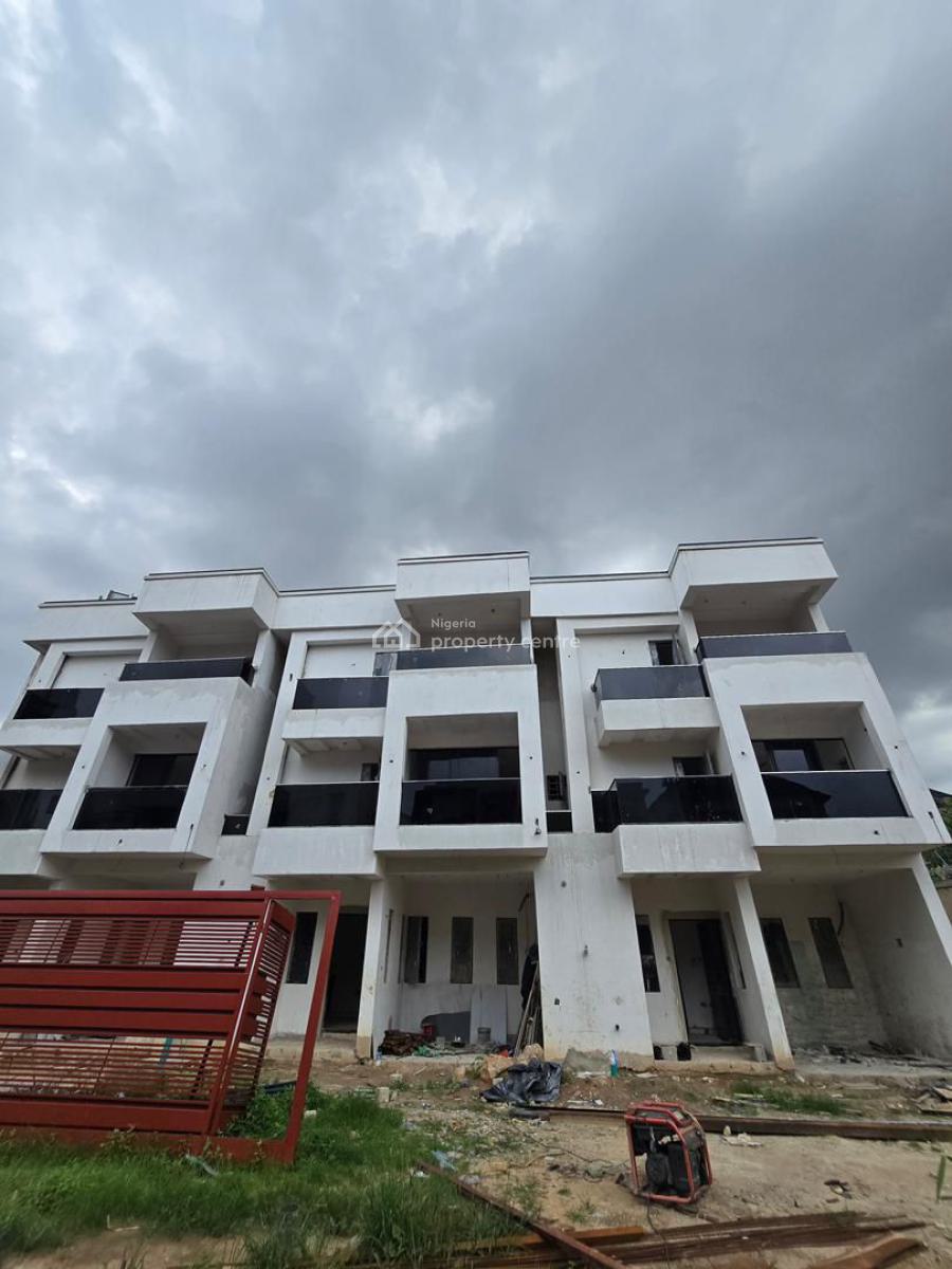 Newly Built 4 Bedroom Terrace Duplex with a Room Bq, Ikeja, Lagos, Terraced Duplex for Sale