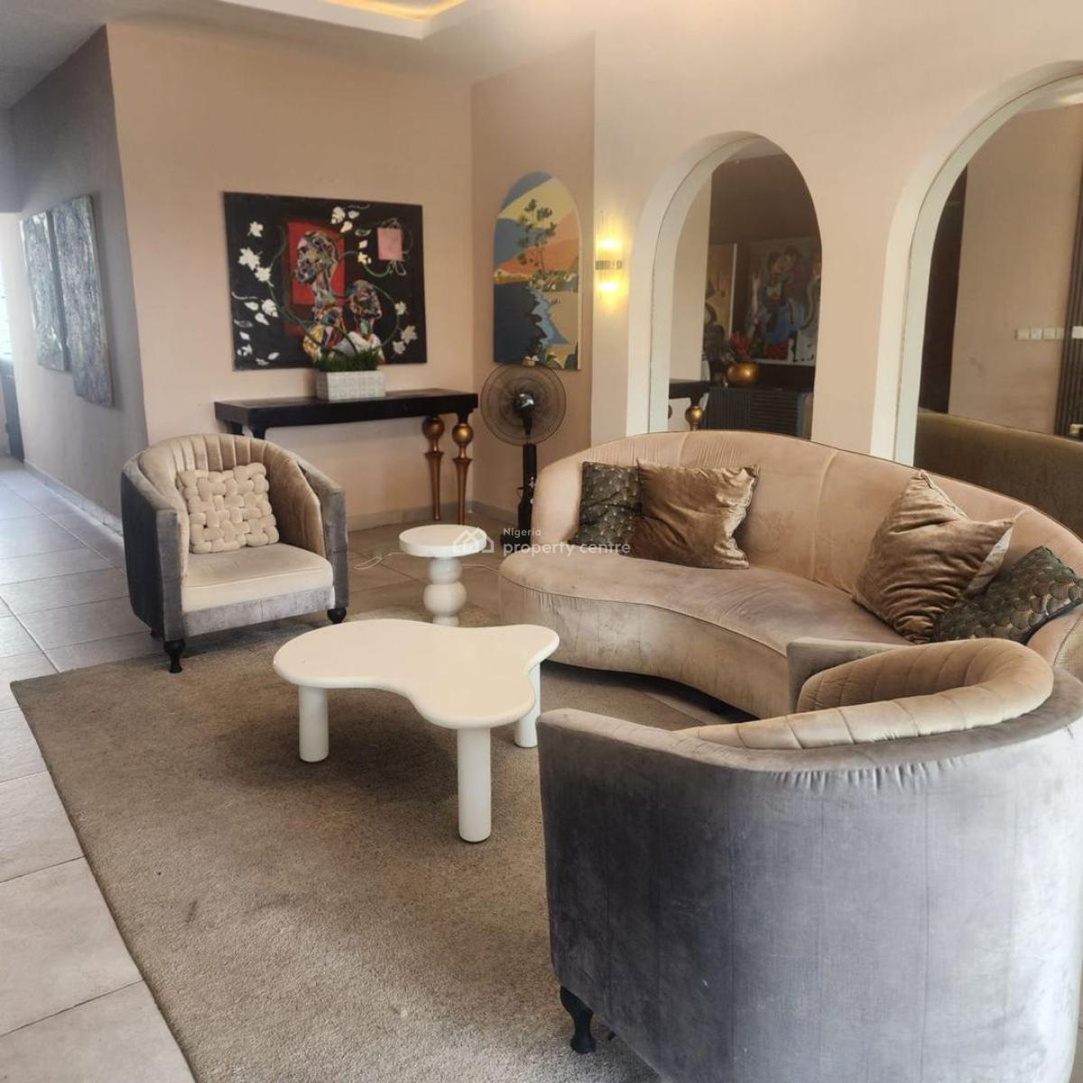 2 Bedroom Full Furnished Spacious Apartment, Grey Gardens, Chevron Drive, Lekki, Lagos, Flat / Apartment for Sale