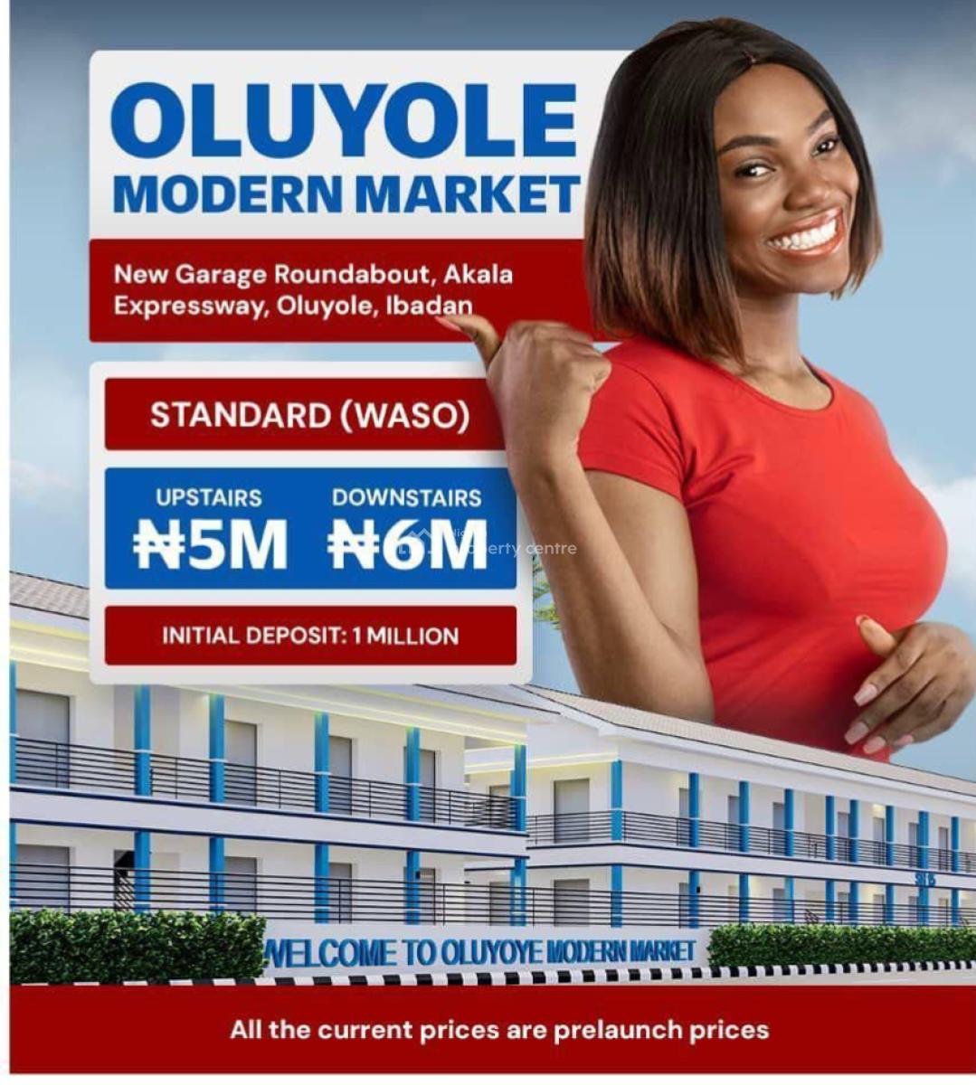 Modern Market, New Garage, Challenge, Ibadan, Oyo, Plaza / Complex / Mall for Sale