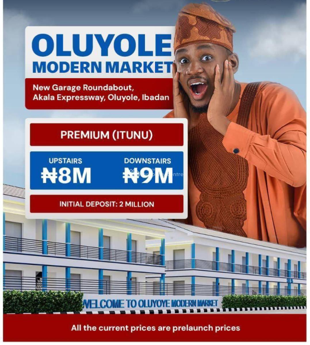 Modern Market, New Garage, Challenge, Ibadan, Oyo, Plaza / Complex / Mall for Sale