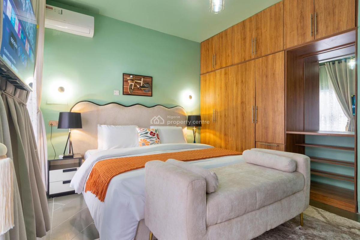 Available From Today Beautiful 4 Bedroom House with a Private Compound, Lekki Phase 1, Lekki, Lagos, Flat / Apartment Short Let