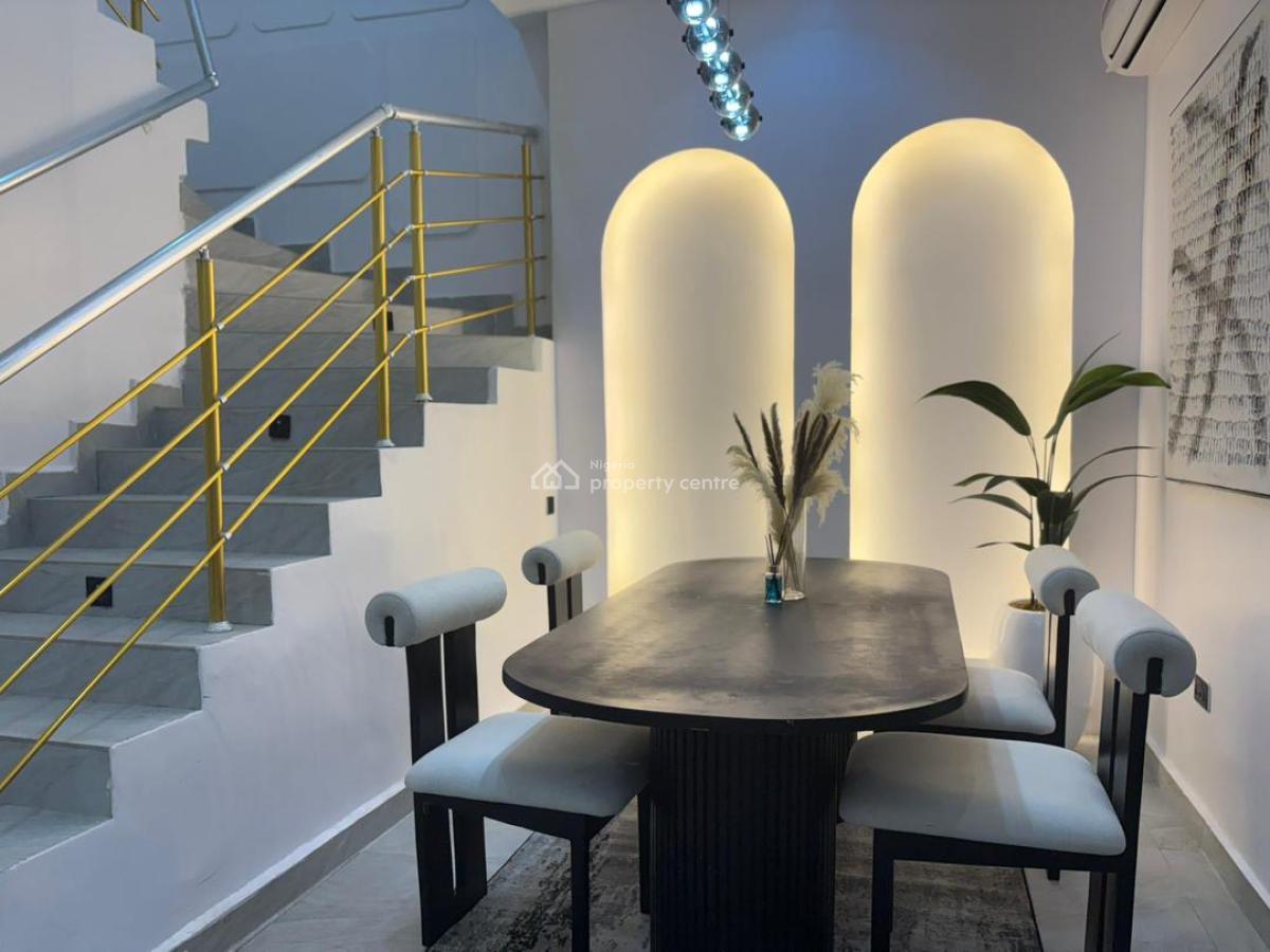 4 Bedroom Terrace Duplex with Private Rooftop, Ps5, Jacuzzi, Ikate, Lekki, Lagos, Flat / Apartment Short Let