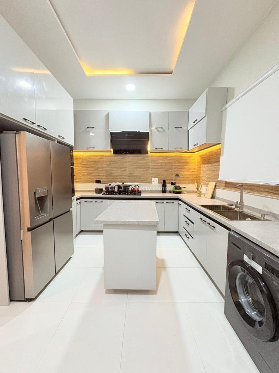 4 Bedroom Terrace Duplex with Private Rooftop, Ps5, Jacuzzi, Ikate, Lekki, Lagos, Flat / Apartment Short Let